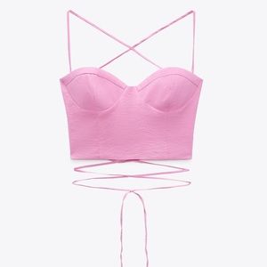 Zara Pink Top